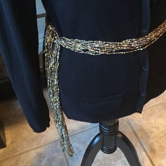 BEADED NECKLACE, Neck Tie or Sash! - Picture 2 of 11